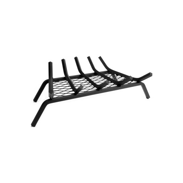 Dyna-Glo Pleasant Hearth Fireplace Grate, 21"W 1/2" Steel, 5 Bars, Ember Retainer BG5-215EM - main
